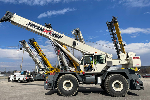 Rough Terrain Crane mse